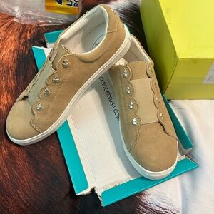Jack Rodger’s Rye Suede Shoes size 8